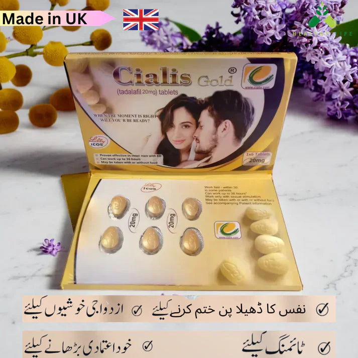 BOOK Cialis Gold 20mg 6 Tablet