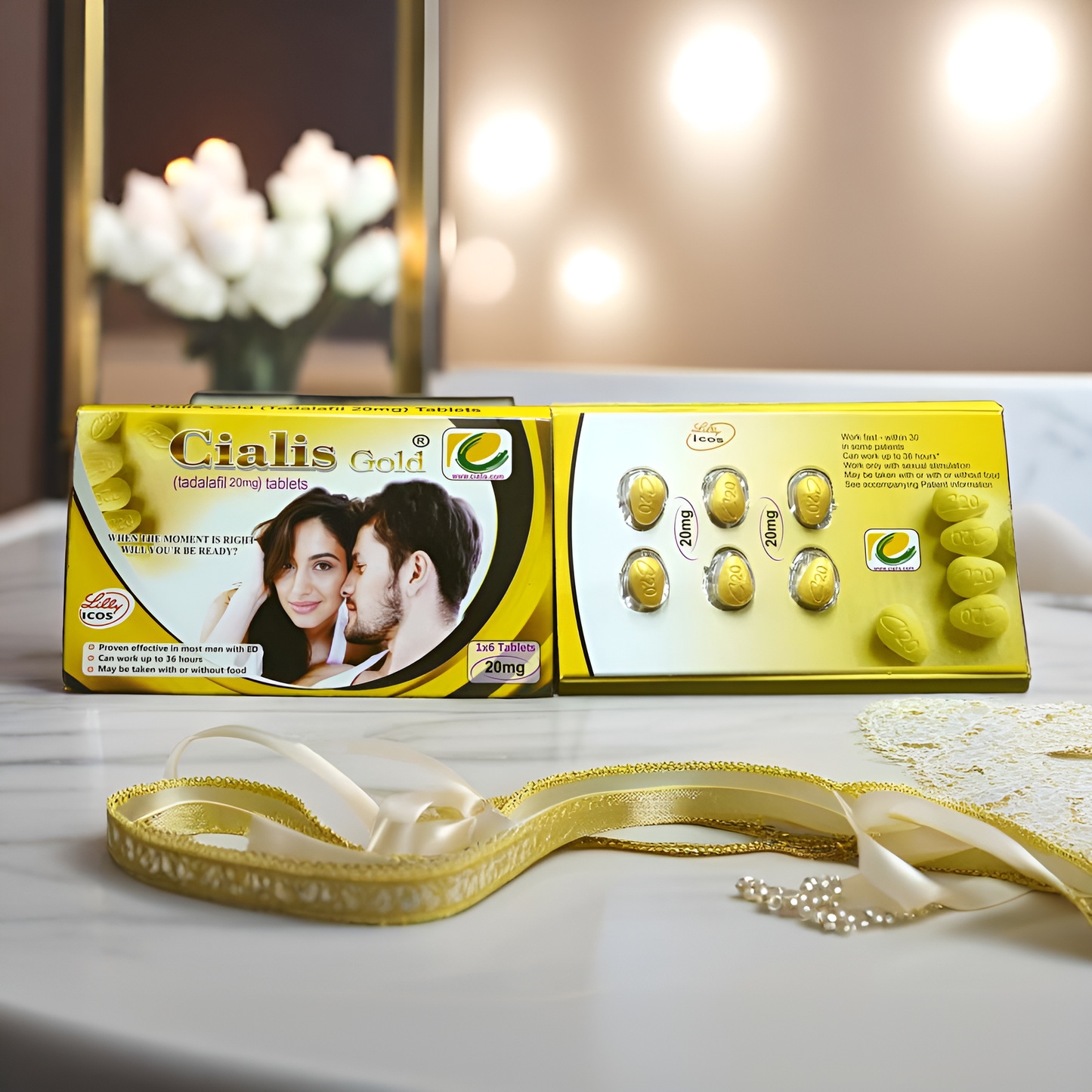 BOOK Cialis Gold 20mg 6 Tablet