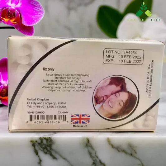 BOOK  Cialis Silver 20mg 6 Tablet
